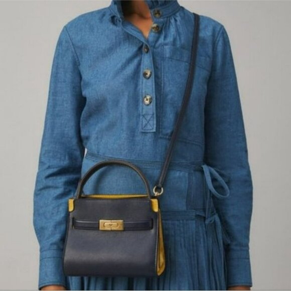 🔥Tory Burch PETITE LEE RADZIWILL DOUBLE - Picture 5 of 15